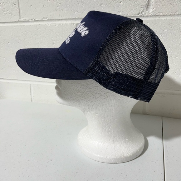 Set Of 2 Chocolate Trucking Co Baseball Caps Hats Adj Snapback Black & Blue - Picture 4 of 16